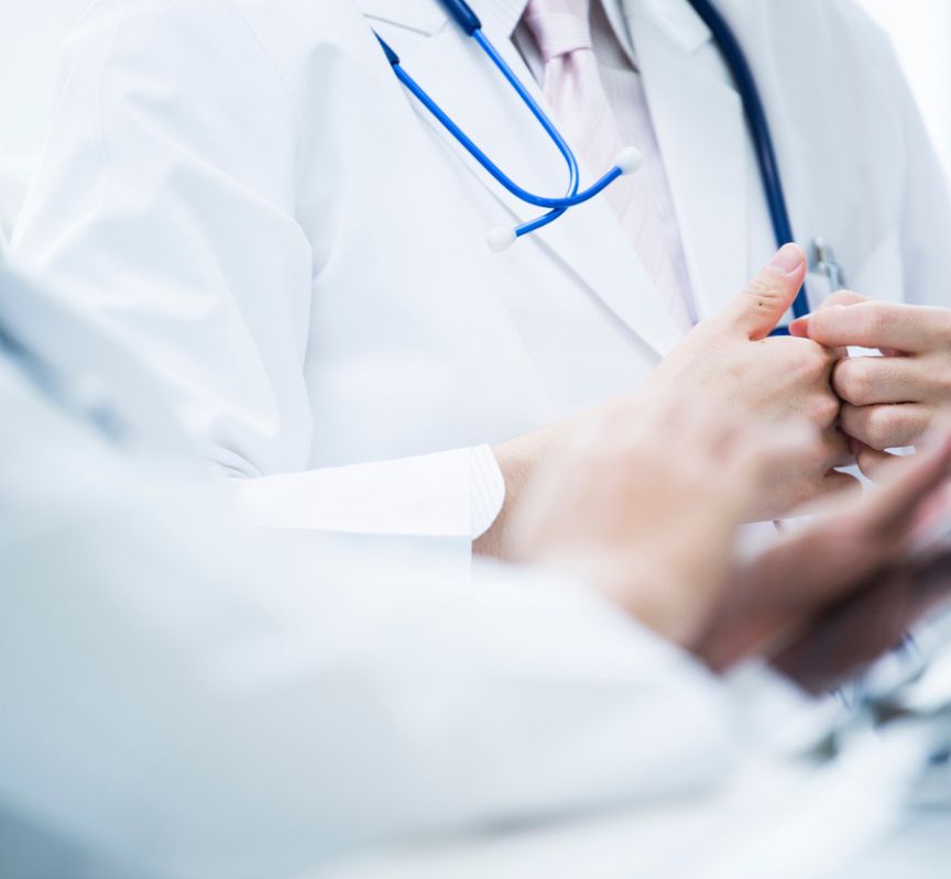 Doctor ready for consultation
