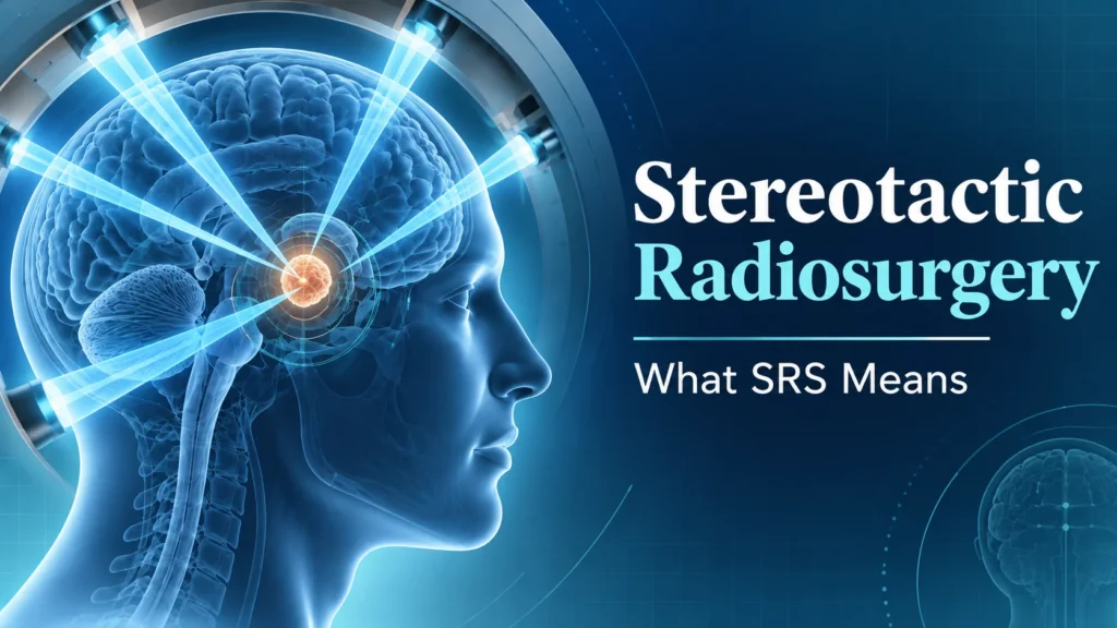 Stereotactic radiosurgery targeting a brain lesion