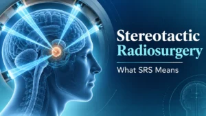 Stereotactic radiosurgery targeting a brain lesion