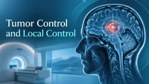 Tumor control and local control monitoring illustration